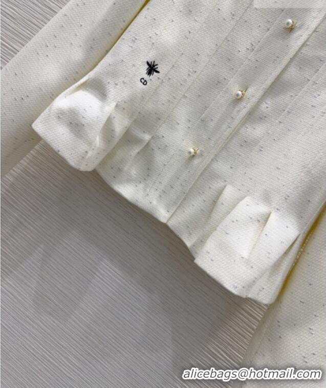 Top Grade Dior Wool Cotton Jacket DR031002 White 2026