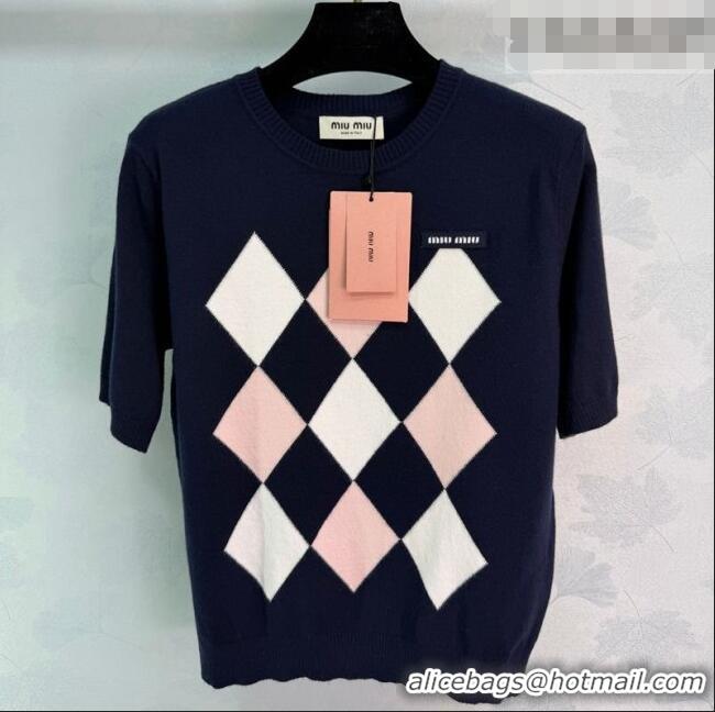 ​Reasonable Price Miu Miu Wool Knit Shirt 0310 Black 2026