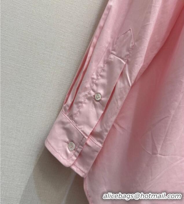 Top Grade Miu Miu Long Shirt MM031008 Pink 2026