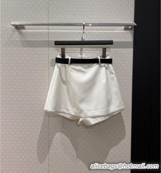 ​Best Product Miu Miu Mini Skirt Shorts 0310 White 2026
