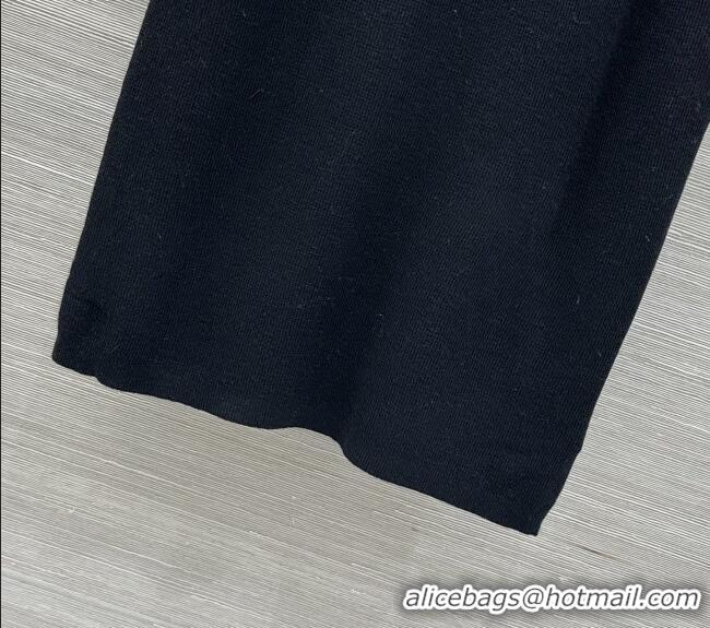 Trendy Design Miu Miu Knit Shirt with Strass 0310 Black 2026