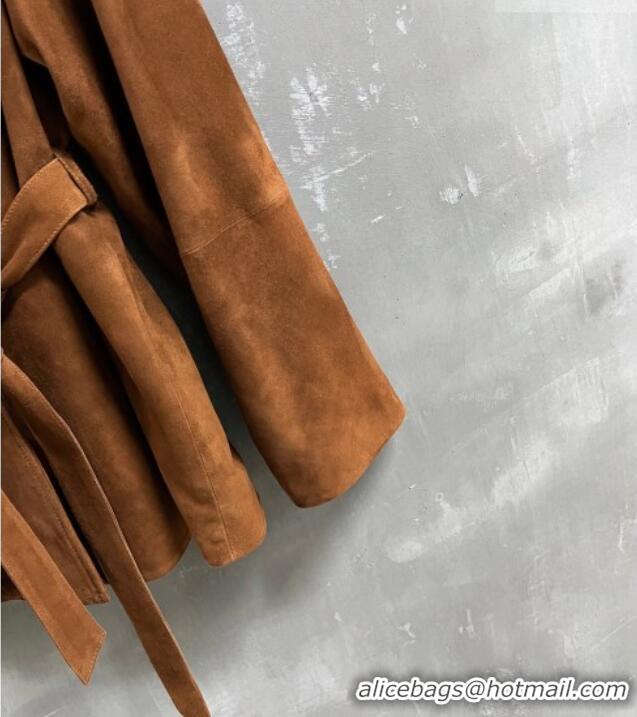 Fashion Discount Miu Miu Suede Jacket 0310 Gold-Tone 2026