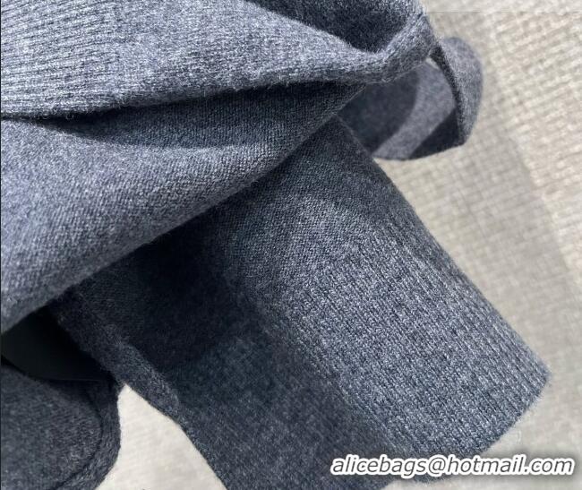 ​Super Quality Miu Miu Cashmere Knit Vest 0310 Grey 2026