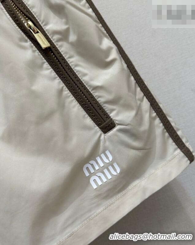 Grade Promotional Miu Miu Nylon Shorts MM031003 Khaki 2026