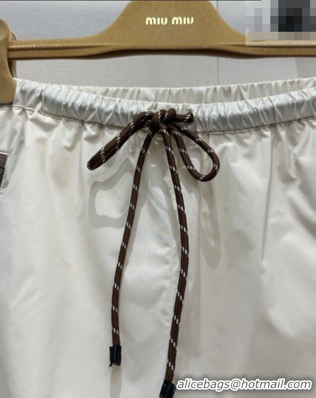 Grade Promotional Miu Miu Nylon Shorts MM031003 Khaki 2026