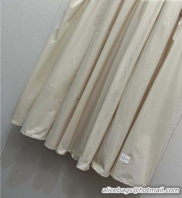 ​Most Popular Miu Miu Nylon Skirt MM031003 Khaki 2026