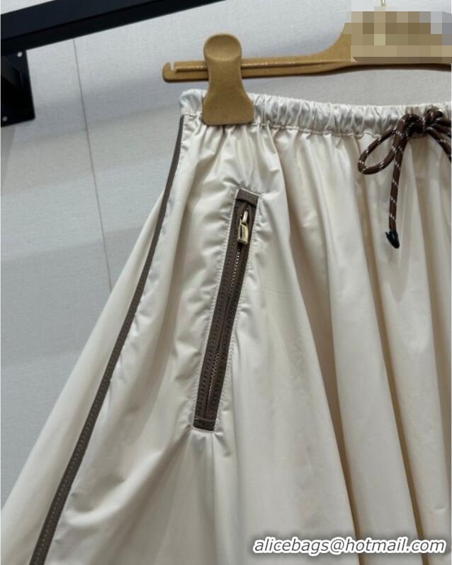​Most Popular Miu Miu Nylon Skirt MM031003 Khaki 2026