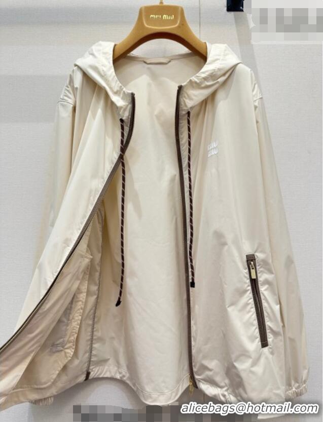 Best Price Miu Miu Nylon Jacket MM031003 Khaki 2026