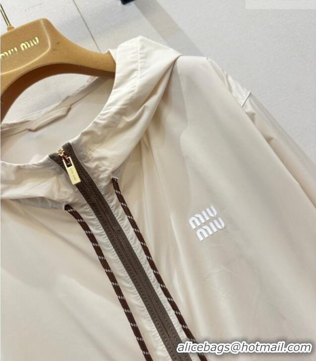 Best Price Miu Miu Nylon Jacket MM031003 Khaki 2026