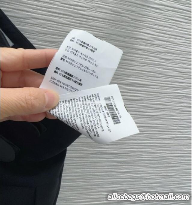 Pretty Style Miu Miu Long Skirt with Buckle MM031101 Dark Blue 2026