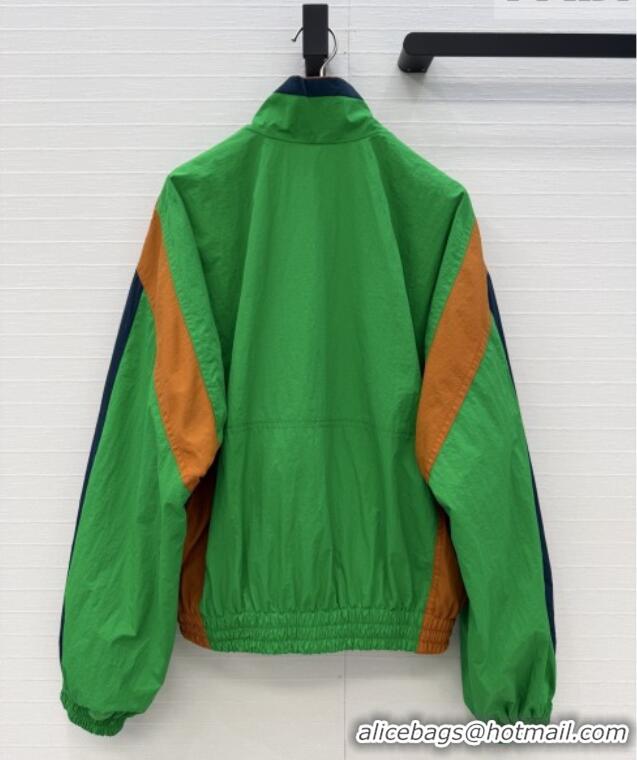 Top Quality Saint Laurent CASSANDRE Windbreaker in Nylon S031004 Green 2026