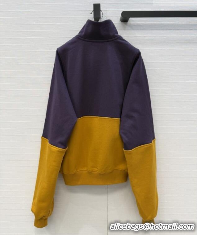 Top Quality Saint Laurent Cotton Sweatshirt S031005 Brown 2026