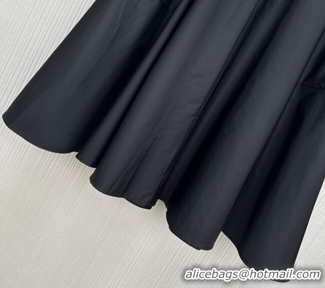 Best Price Prada Nylon Skirt P031001 Black 2026