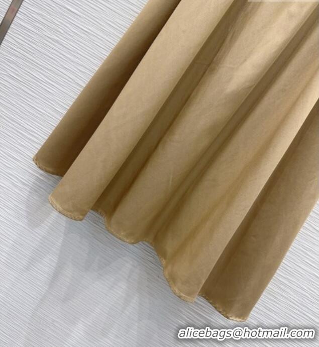 Famous Brand Prada Long Dress P031011 Brown 2026