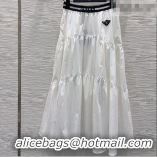 Good Product Prada Skirt P031014 White 2026
