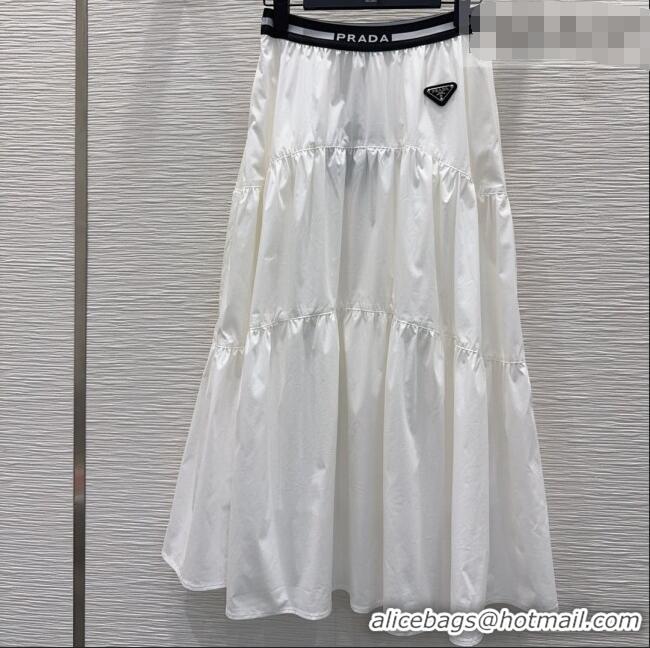 Good Product Prada Skirt P031014 White 2026