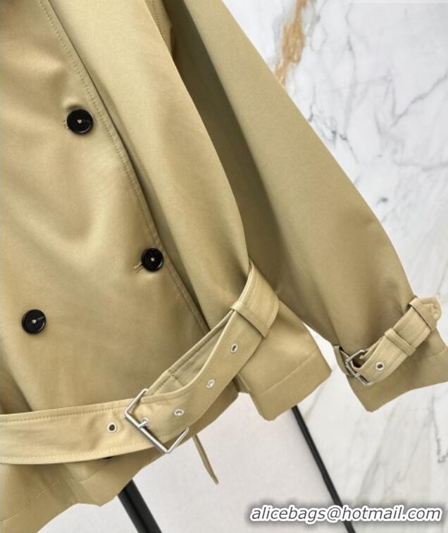 Buy Fashionable Dior Trench Coat D031010 Khaki 2026