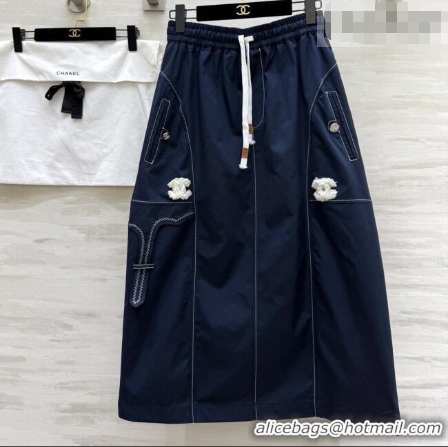 Well Crafted Chanel Denim Skirt CH031008 Blue 2026