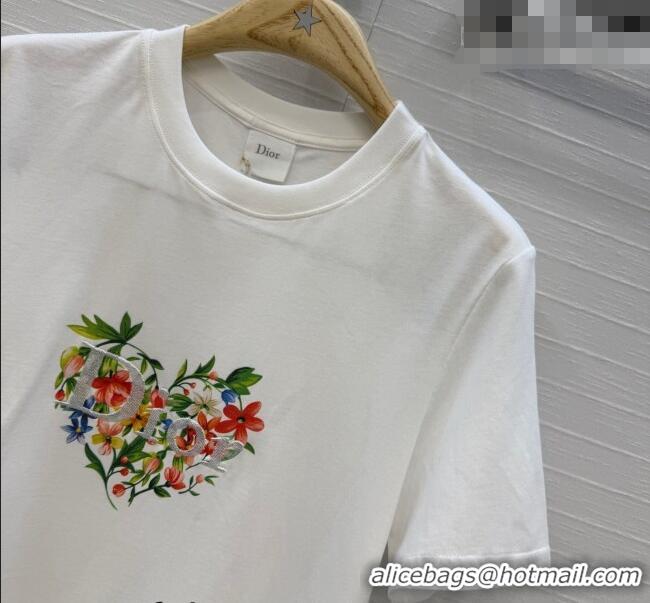 Spot Bulk Dior Cotton T-Shirt DR031101 Pink 2026