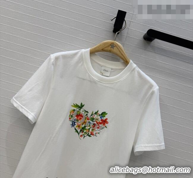 Spot Bulk Dior Cotton T-Shirt DR031101 Pink 2026