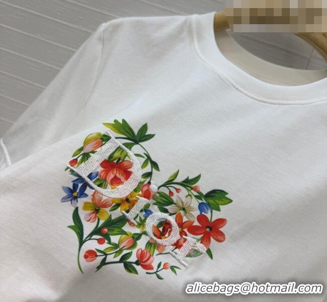 Spot Bulk Dior Cotton T-Shirt DR031101 Pink 2026