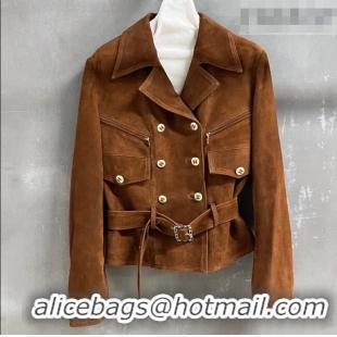 Market Sells Chanel Suede Jacket Gold-Tone CH031102 2026