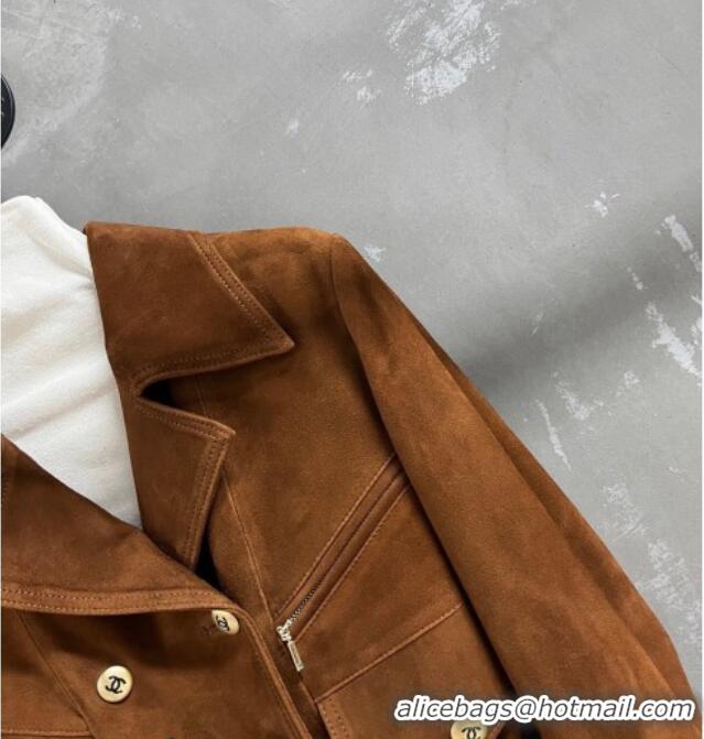 Market Sells Chanel Suede Jacket Gold-Tone CH031102 2026