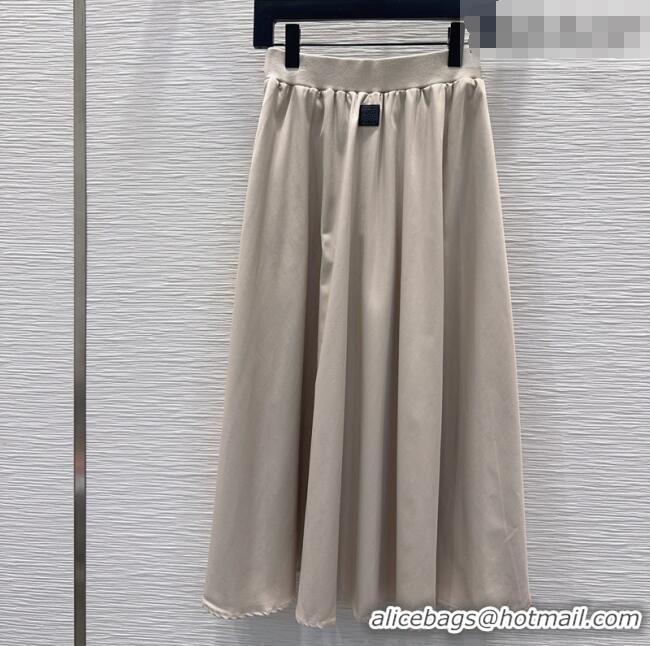 Modern Classic Loewe Skirt LW031103 Grey 2026