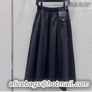 Best Grade Loewe Skirt LW031103 Black 2026