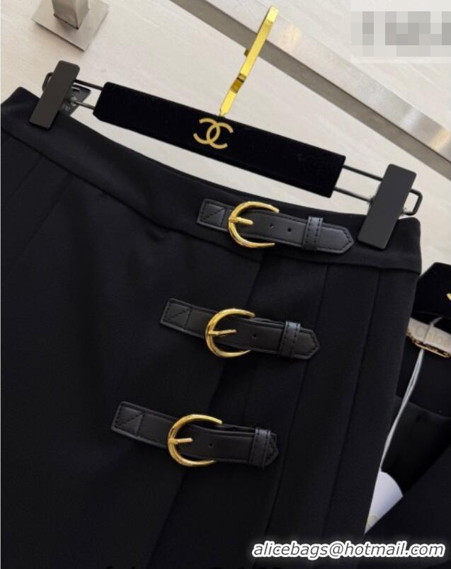 Most Popular Chloe Jacket and Skirt Set 0311 Black 2026