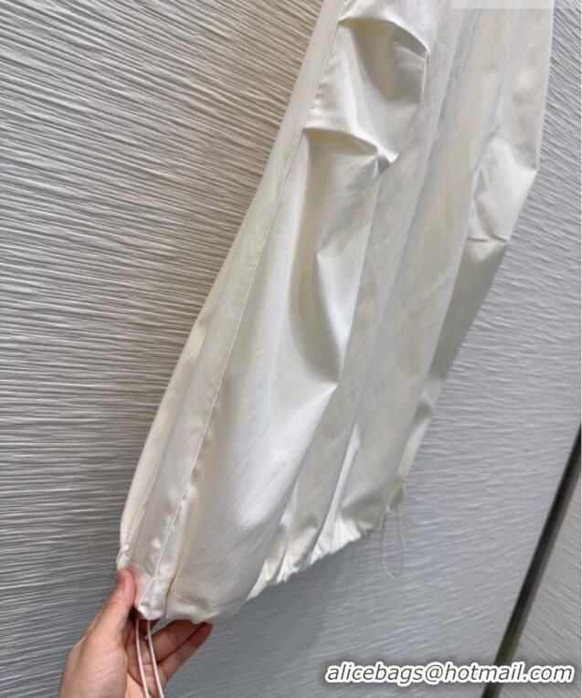 Luxury Cheap Prada Long Skirt PR031101 White 2026