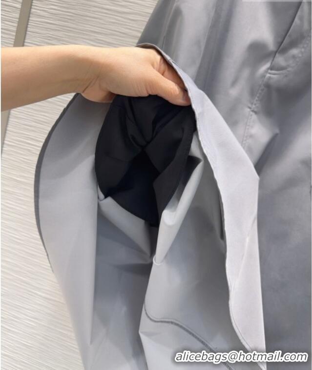 Cheap Classic Prada Long Skirt PR031104 Grey 2026