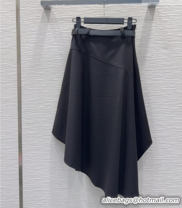 Luxury Inexpensive Prada Long Skirt PR031105 Black 2026