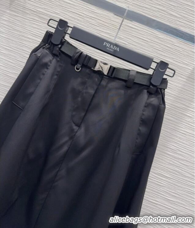 Well Crafted Prada Long Skirt PR031106 Black 2026