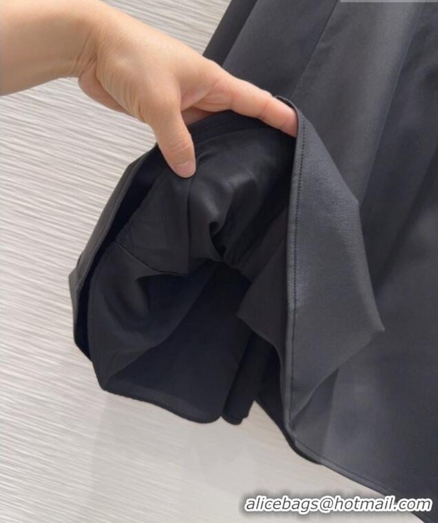 Well Crafted Prada Long Skirt PR031106 Black 2026