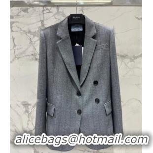 Trendy Design Prada Jacket PR031108 Dark Grey 2026