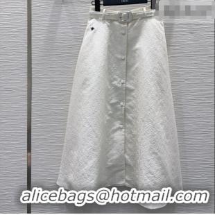 Grade Quality Dior Long Skirt DR031102 White 2026