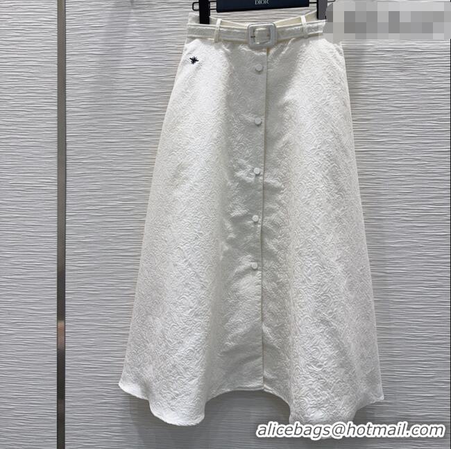 Grade Quality Dior Long Skirt DR031102 White 2026