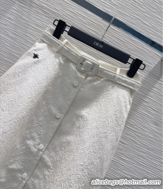 Grade Quality Dior Long Skirt DR031102 White 2026