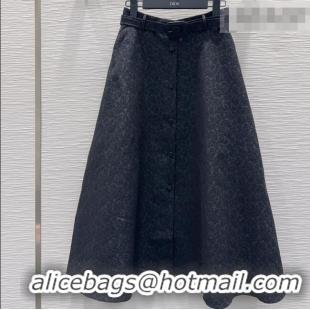 Spot Bulk Dior Long Skirt DR031102 Black 2026
