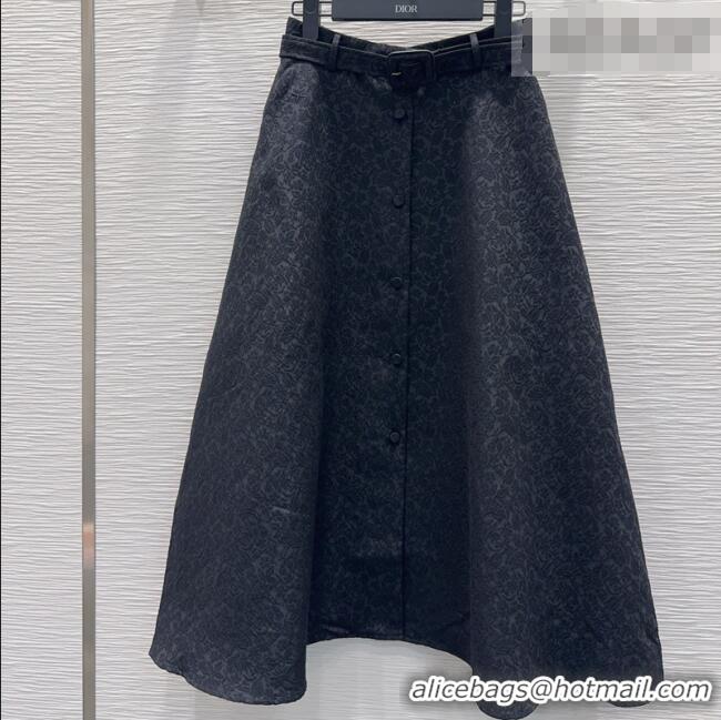 Spot Bulk Dior Long Skirt DR031102 Black 2026