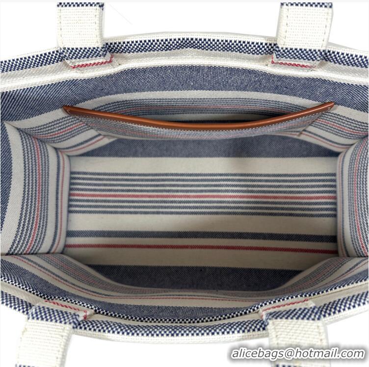 Best Price Celine Triomphe Large Cabas Thais Striped Tote Bag 196762 2025