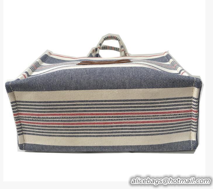 Best Price Celine Triomphe Large Cabas Thais Striped Tote Bag 196762 2025