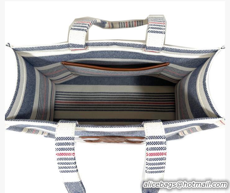 Best Price Celine Triomphe Large Cabas Thais Striped Tote Bag 196762 2025