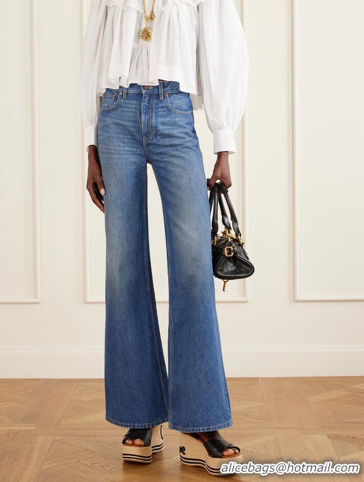 ​Big Discount Chloe Sand Wedge Sandal With Calfskin Heel 10.5cm 26905 Black