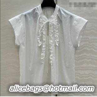 Famous Brand The Row Cotton Shirt TR031101 White 2026