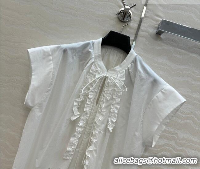 Famous Brand The Row Cotton Shirt TR031101 White 2026