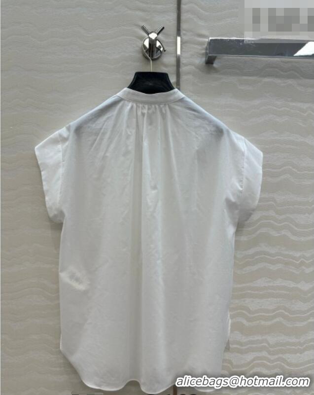 Famous Brand The Row Cotton Shirt TR031101 White 2026