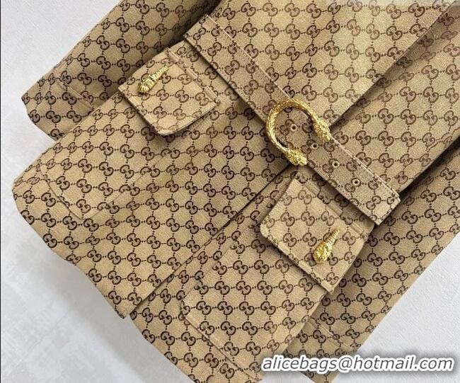 Top Design Gucci GG Cotton Jacket GG031101 Beige 2026