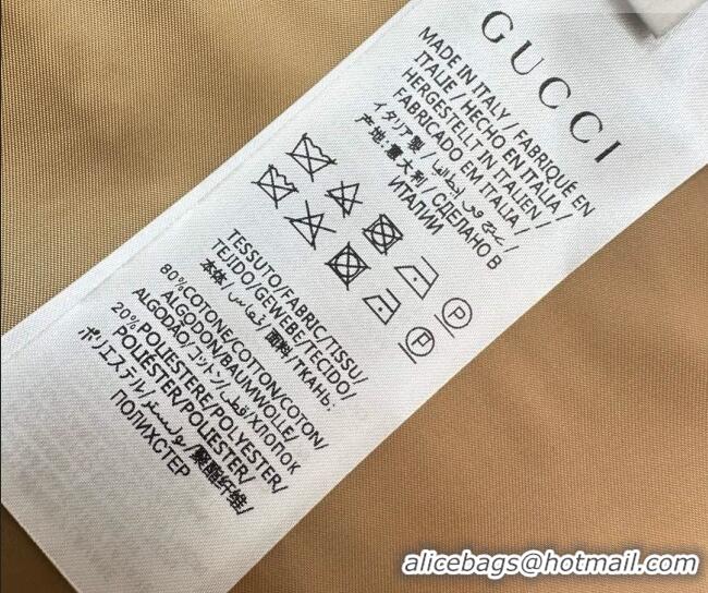 Top Design Gucci GG Cotton Jacket GG031101 Beige 2026